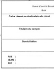 Attestation de RIB