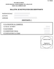 Bulletin de notification des identifiants